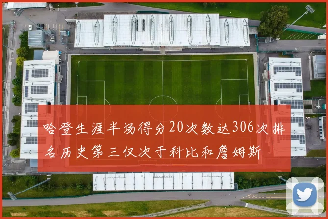 哈登生涯半场得分20次数达306次排名历史第三仅次于科比和詹姆斯